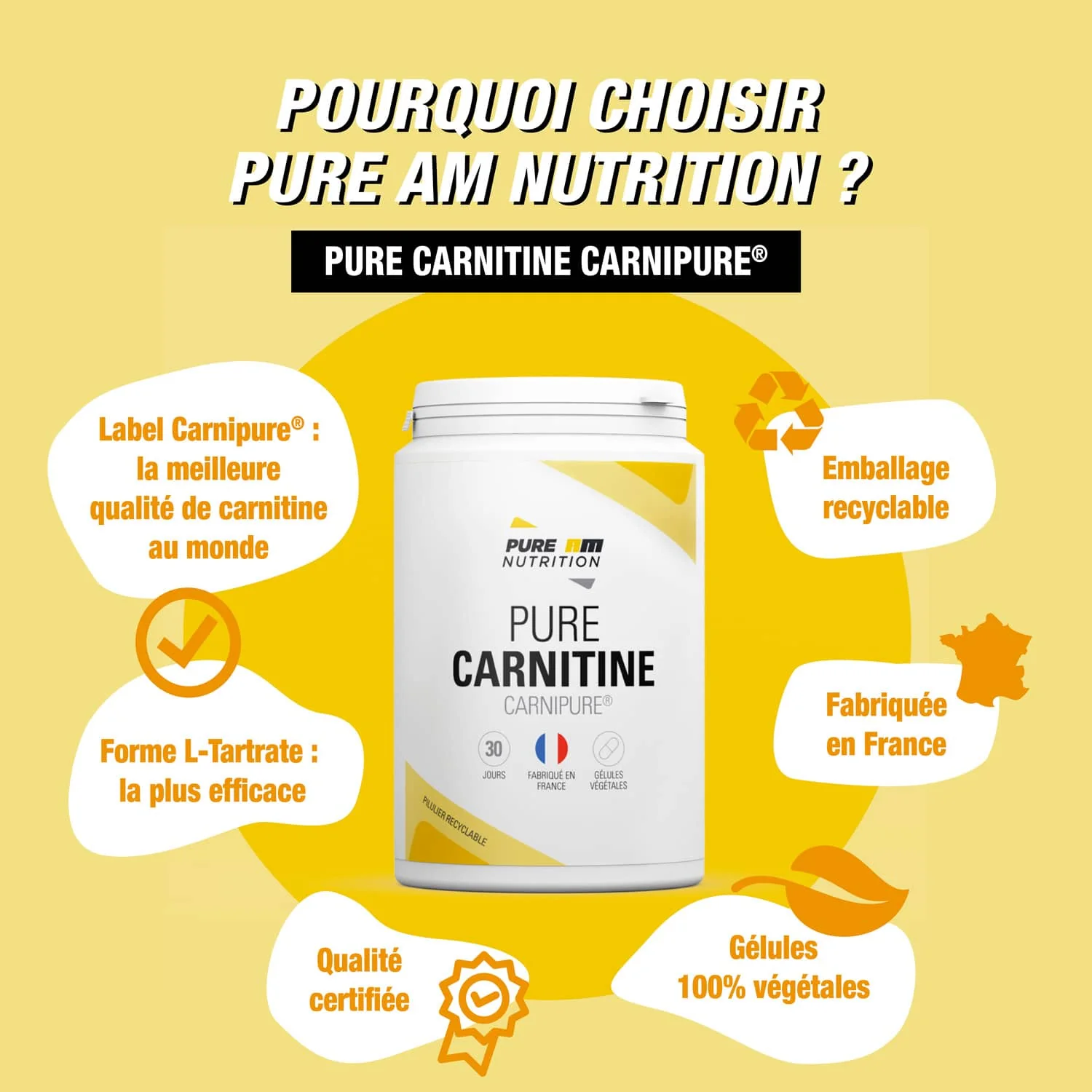 PURE Carnitine Carnipure® en gélules - Image 3