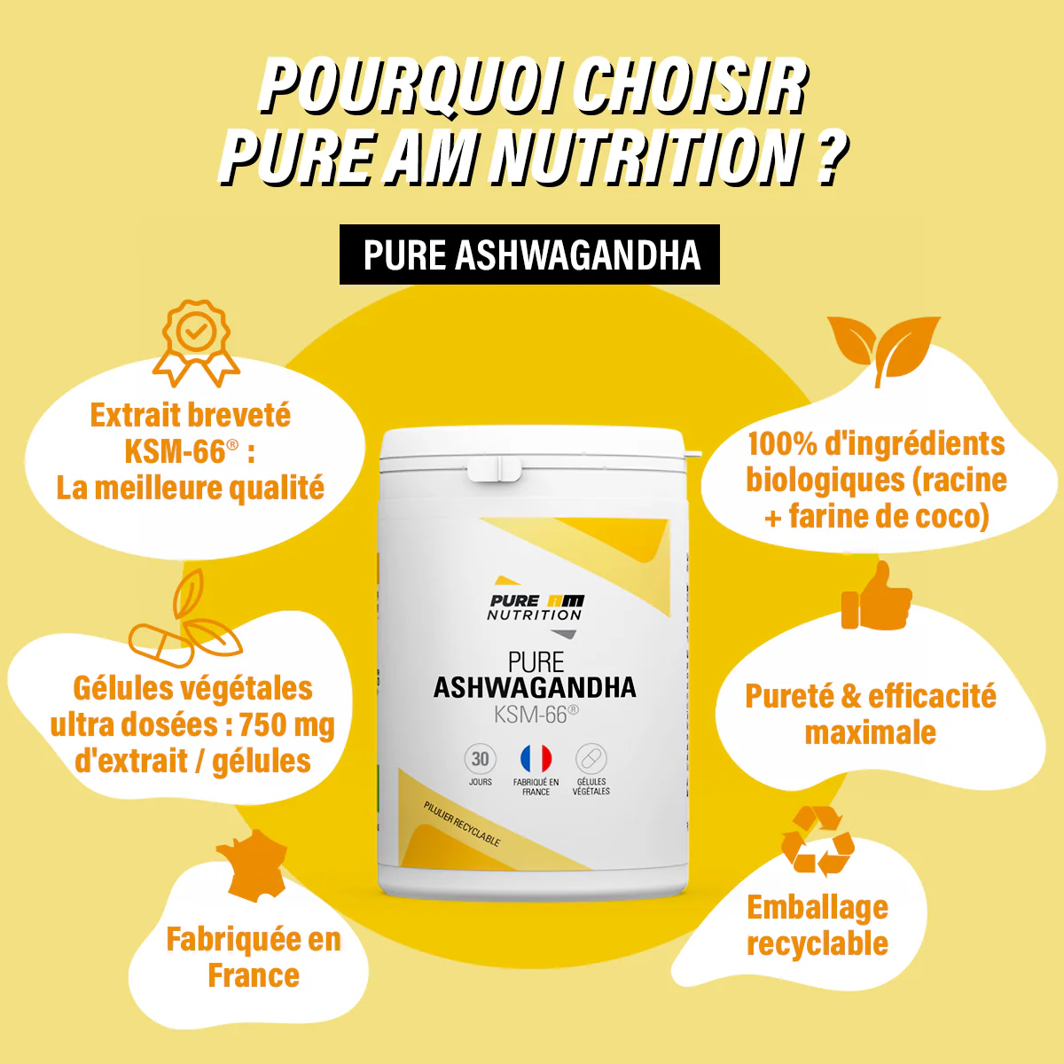 PURE Ashwagandha KSM66® bio - Image 3