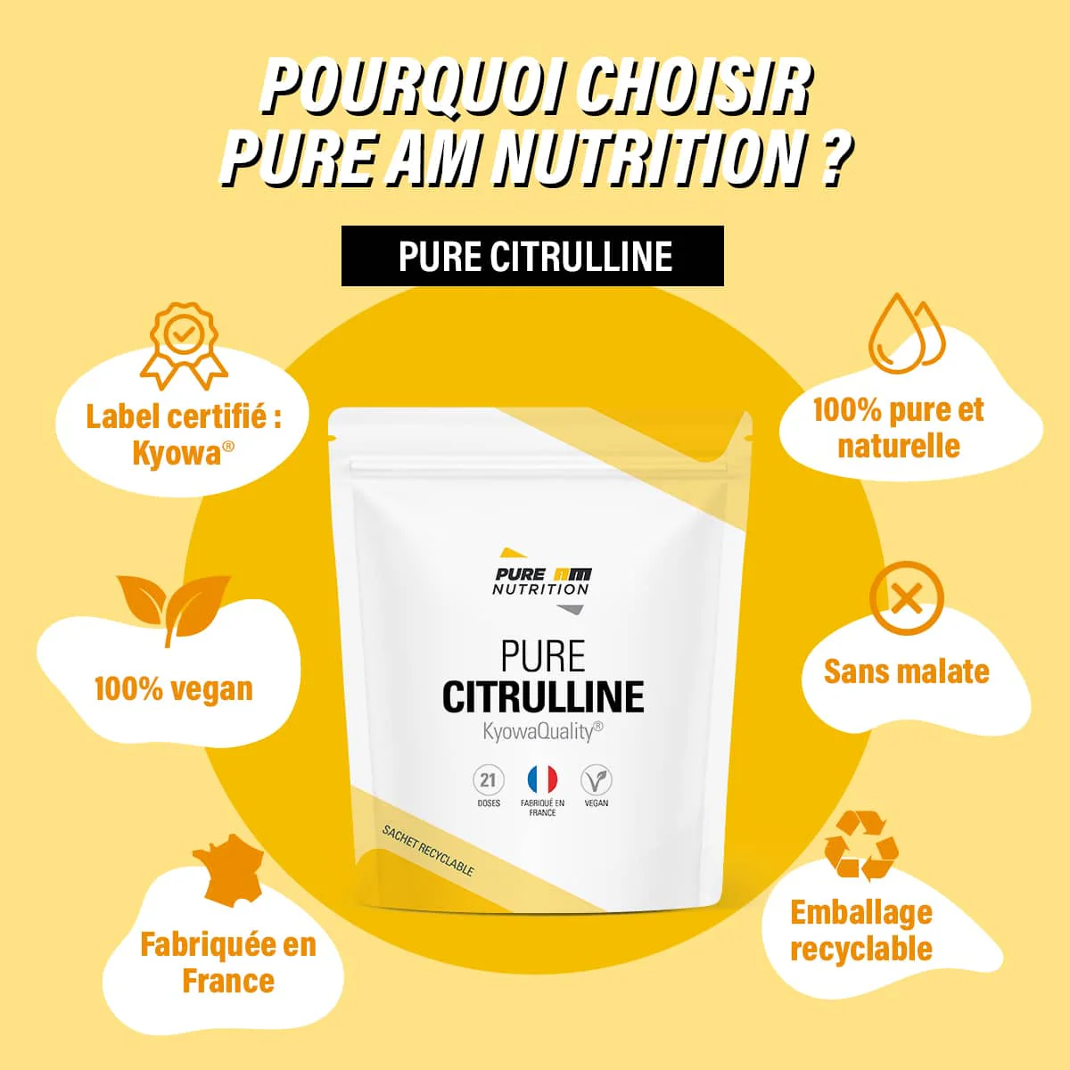 PURE Citrulline Kyowa® - Image 3