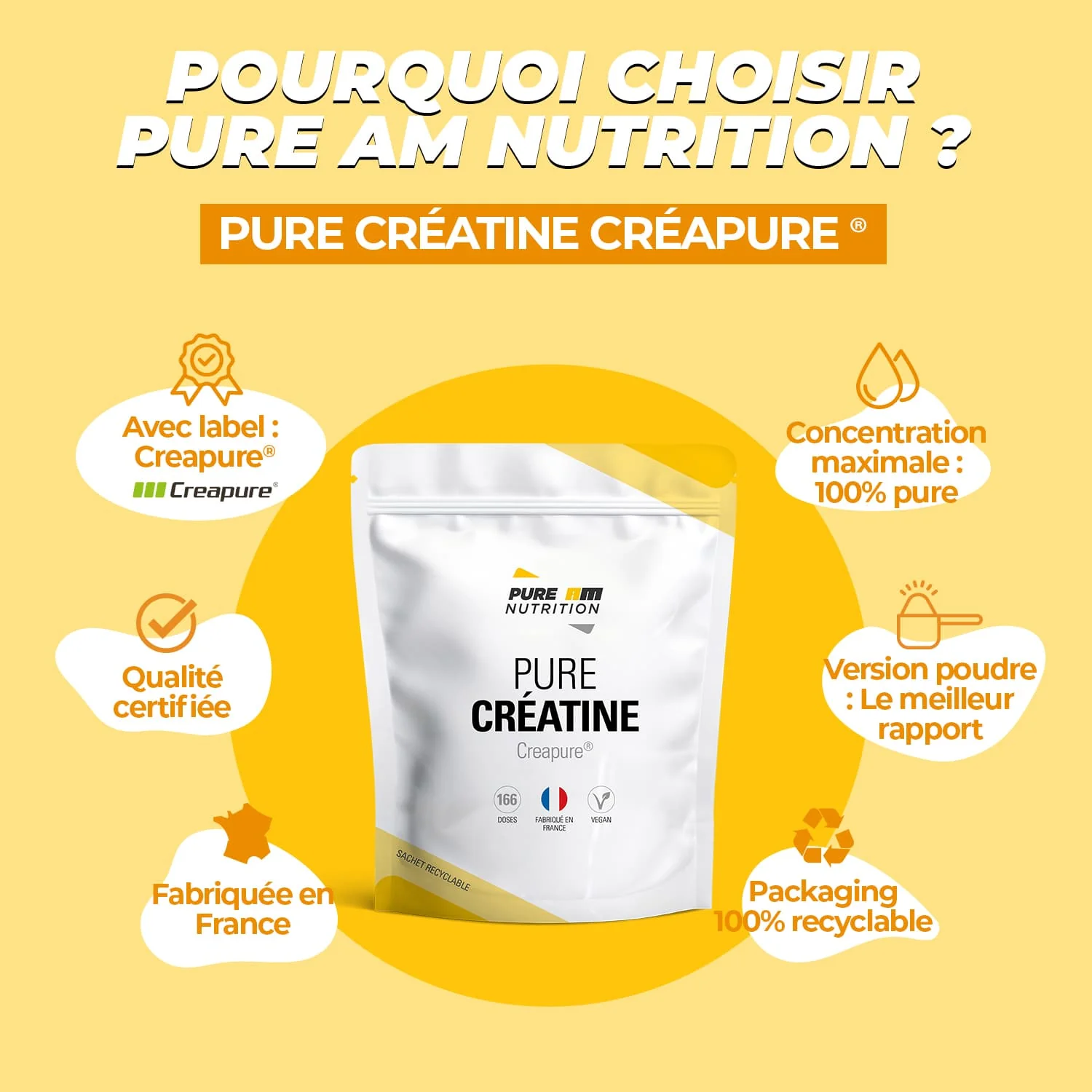 PURE Créatine Creapure® - Image 3